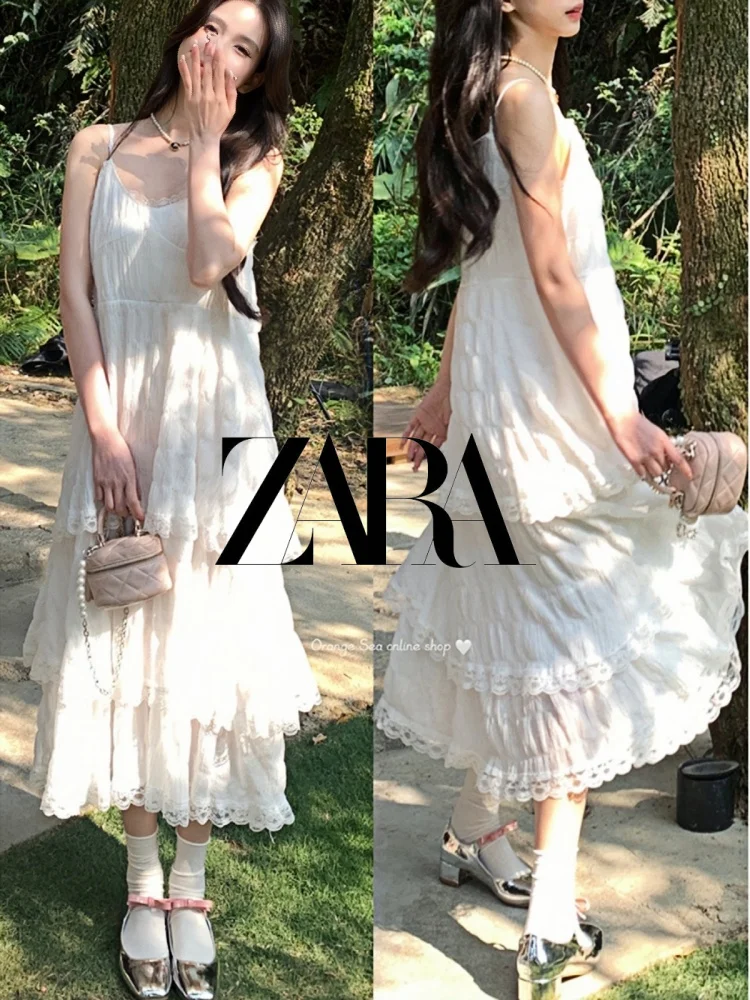 Zara神价55.9元！小白裙百搭显瘦yyds?