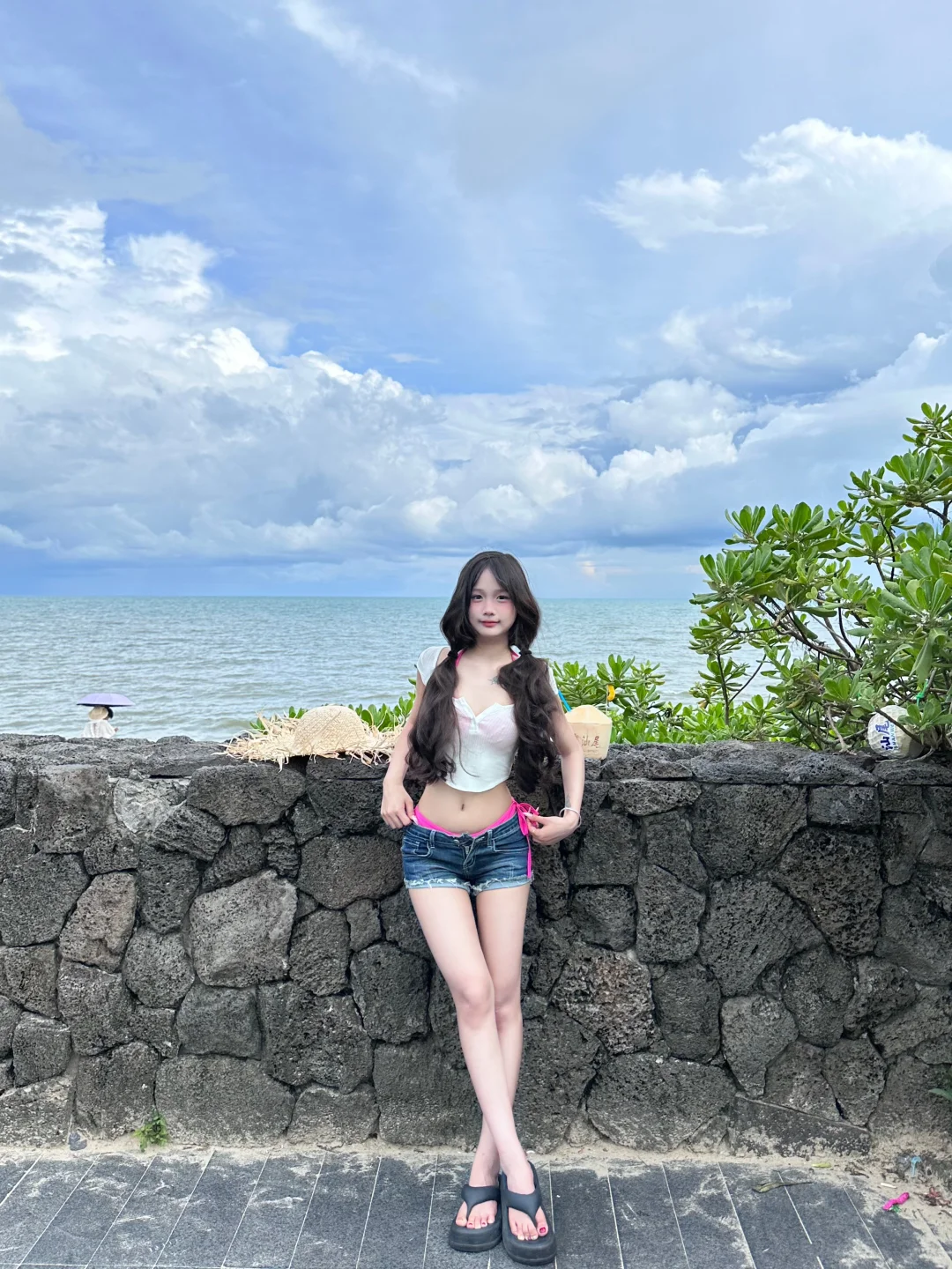 工作暂停！看海！