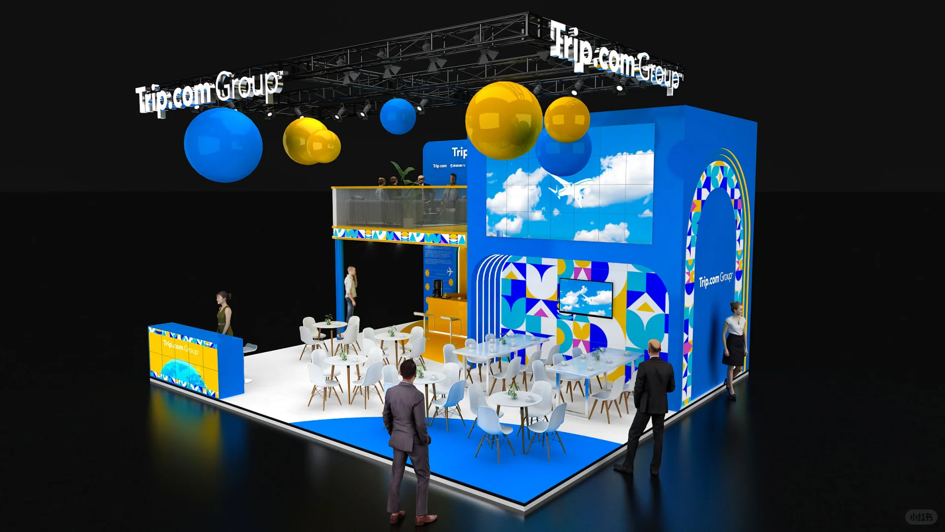 还是喜欢啊！展会摊位设计‼️