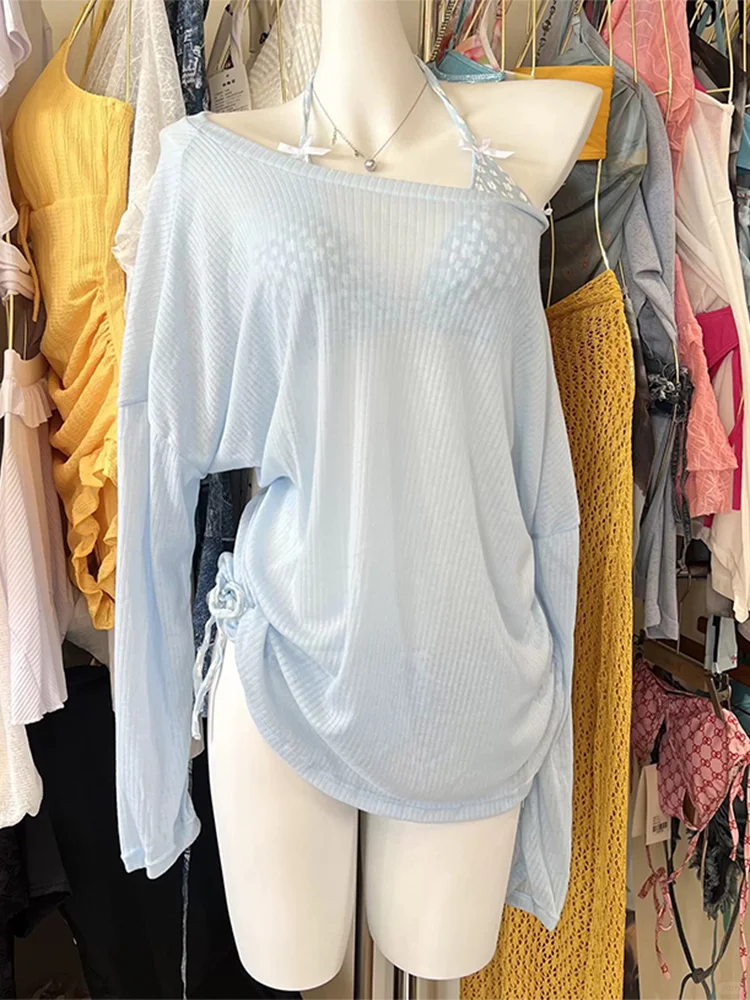 谁能拒绝蝴蝶结少女?比基尼