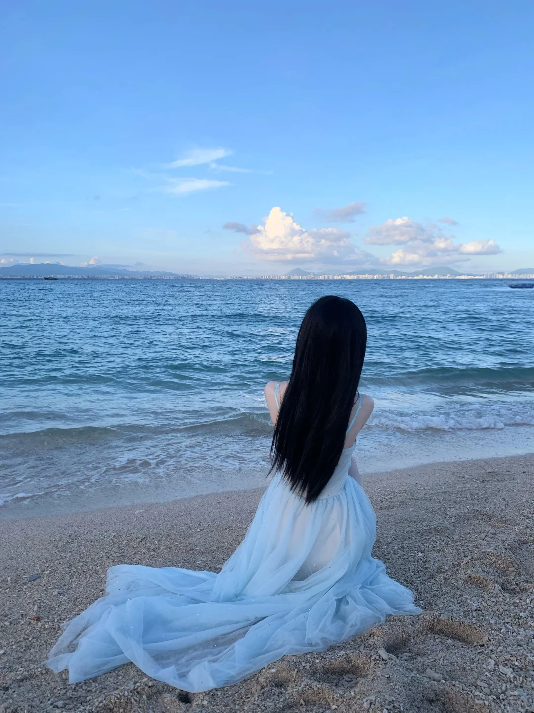 听海浪声和心跳的频率契合°??⋆??