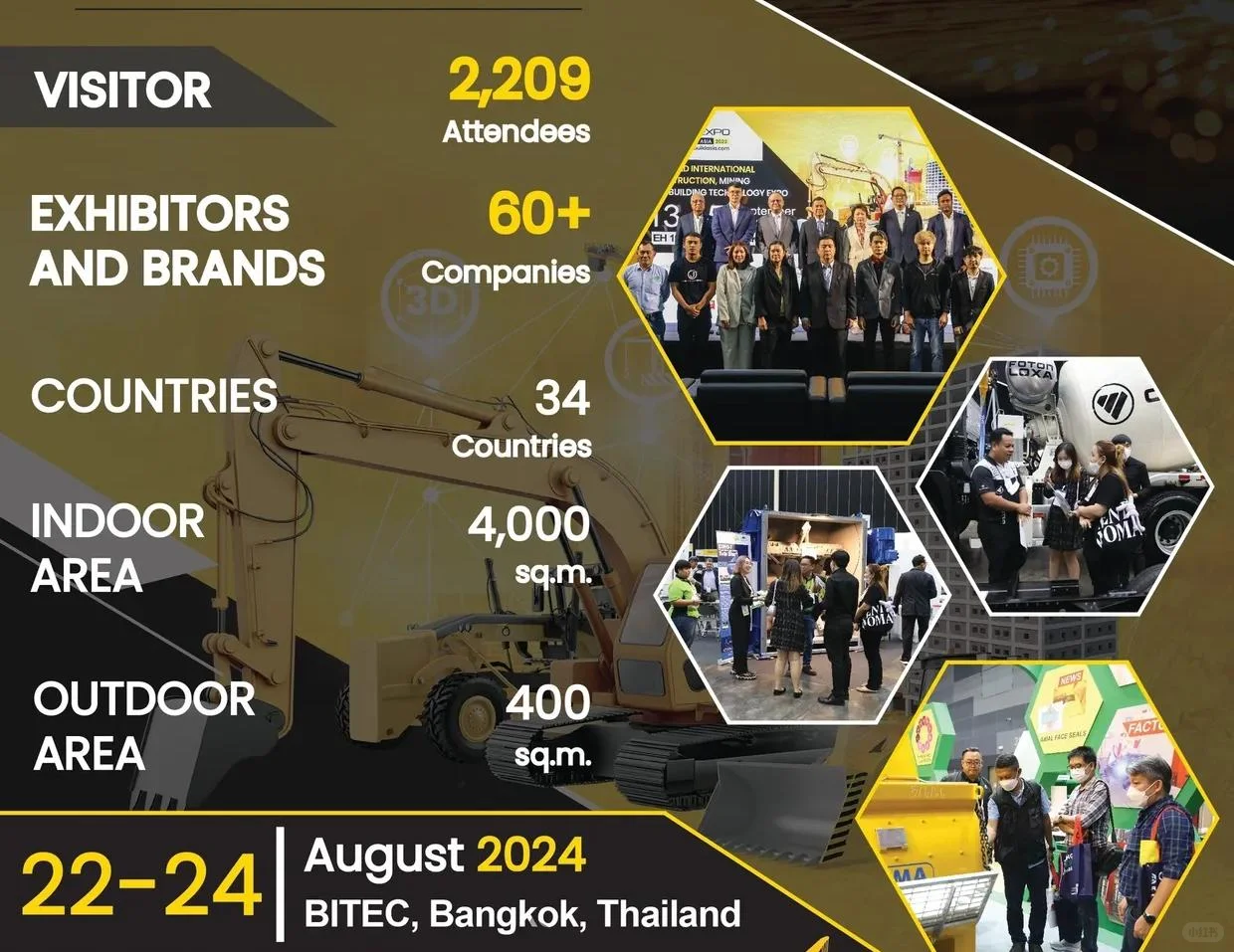 25年泰国（曼谷）工程机械展览会 CBA Expo