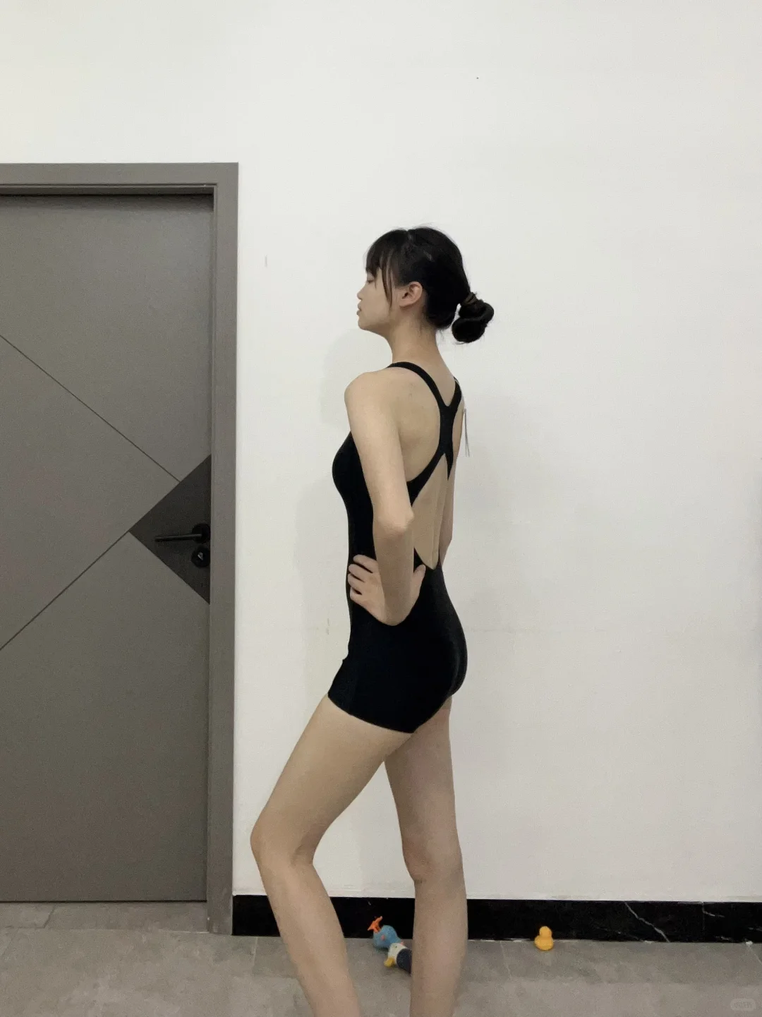 【167/95】泳衣分享?款式普通，上身惊艳