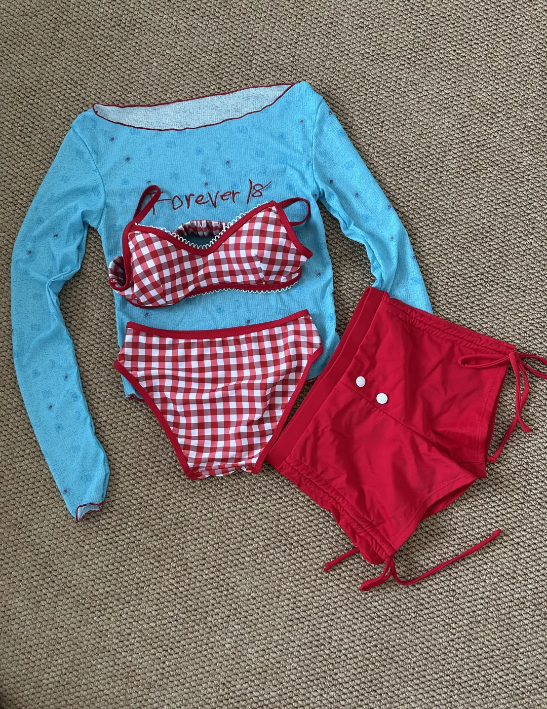 ins风泳衣，真的太好看了吧～