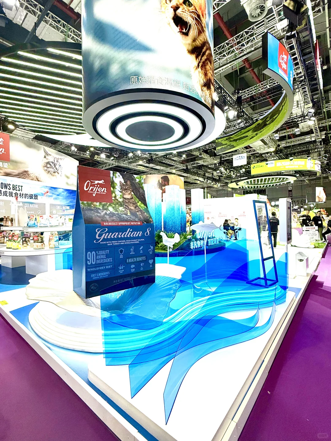 它博会宠物展台设计~原野猎食渴望