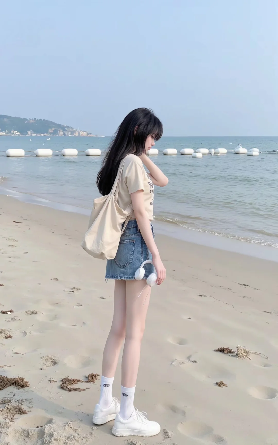 海边穿搭｜夏日清凉感get～