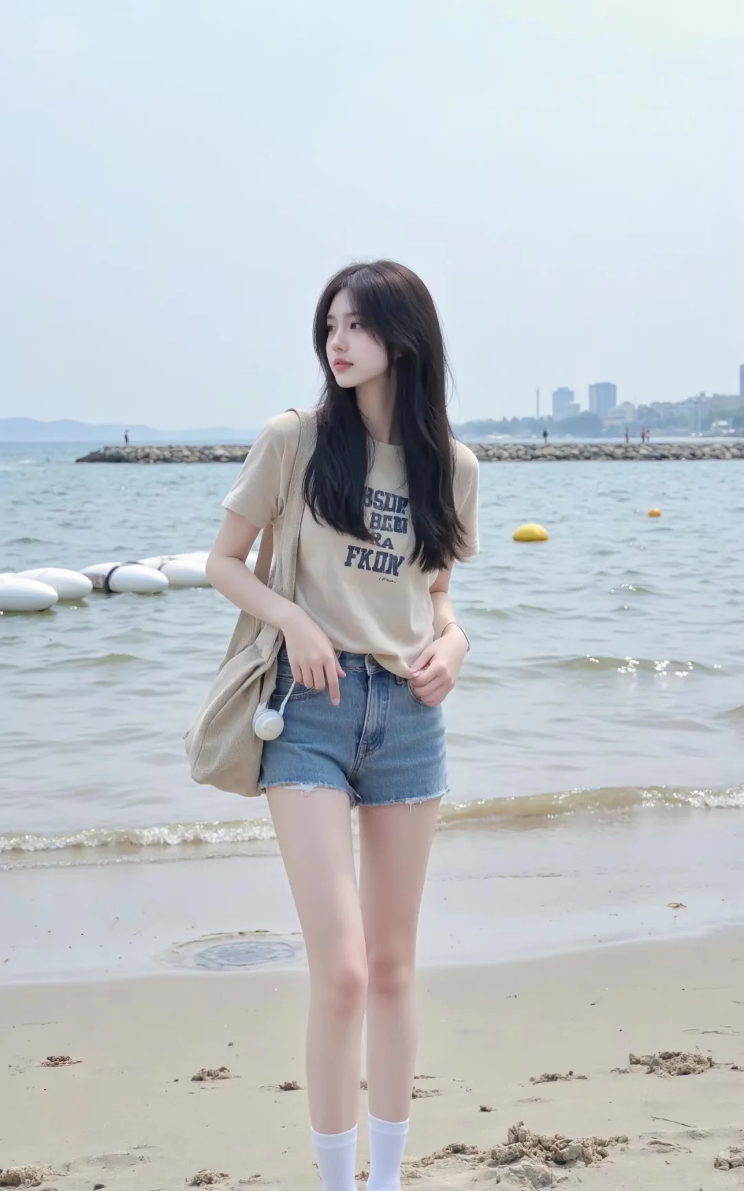 海边穿搭｜夏日清凉感get～