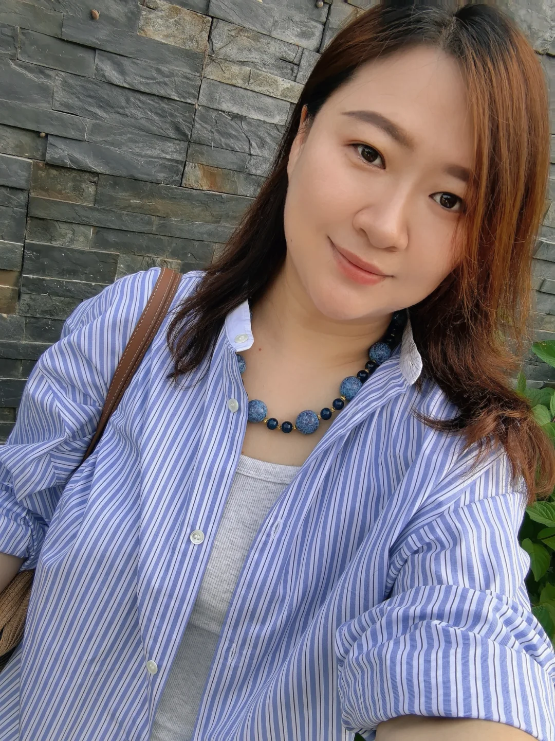 40+姐姐的周四上班路上，自拍是愉悦自己