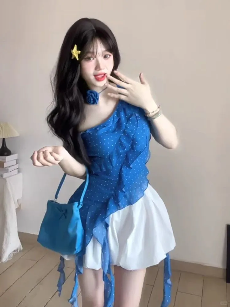 夏季氛围感穿搭 #小个子穿搭 #夏季穿搭 #韩