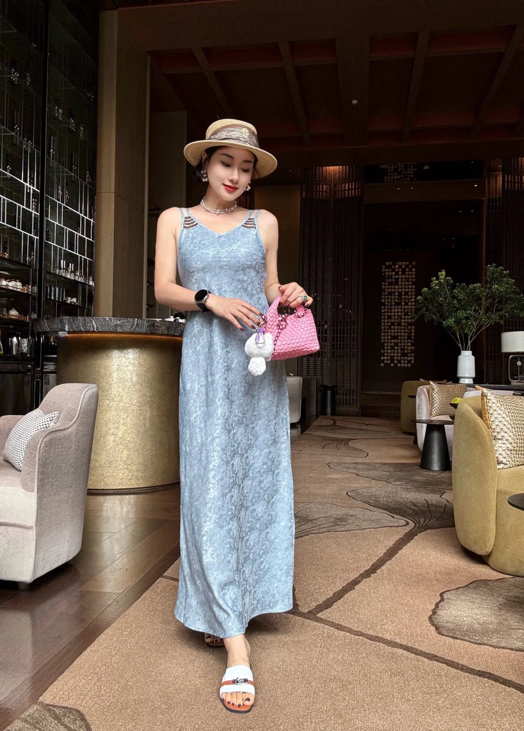 华丽的蓝，让你一秒变仙女