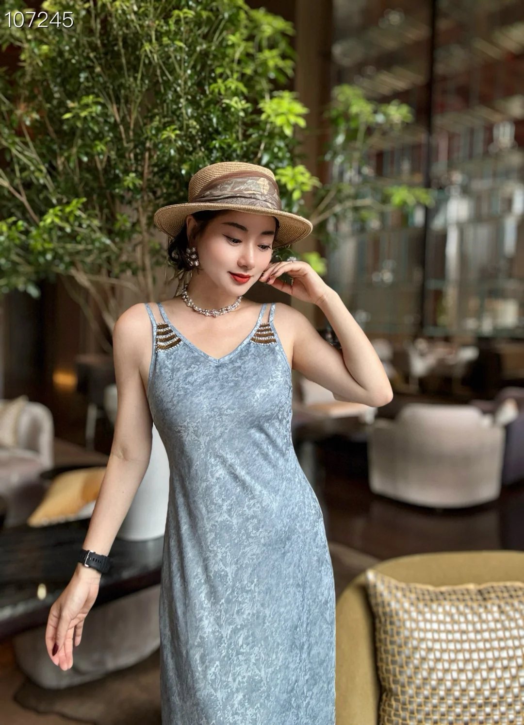 华丽的蓝，让你一秒变仙女