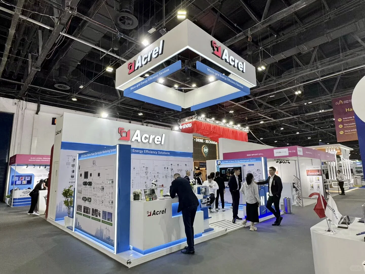 迪拜?|电力展台大放异彩，都吼吼看鸭?