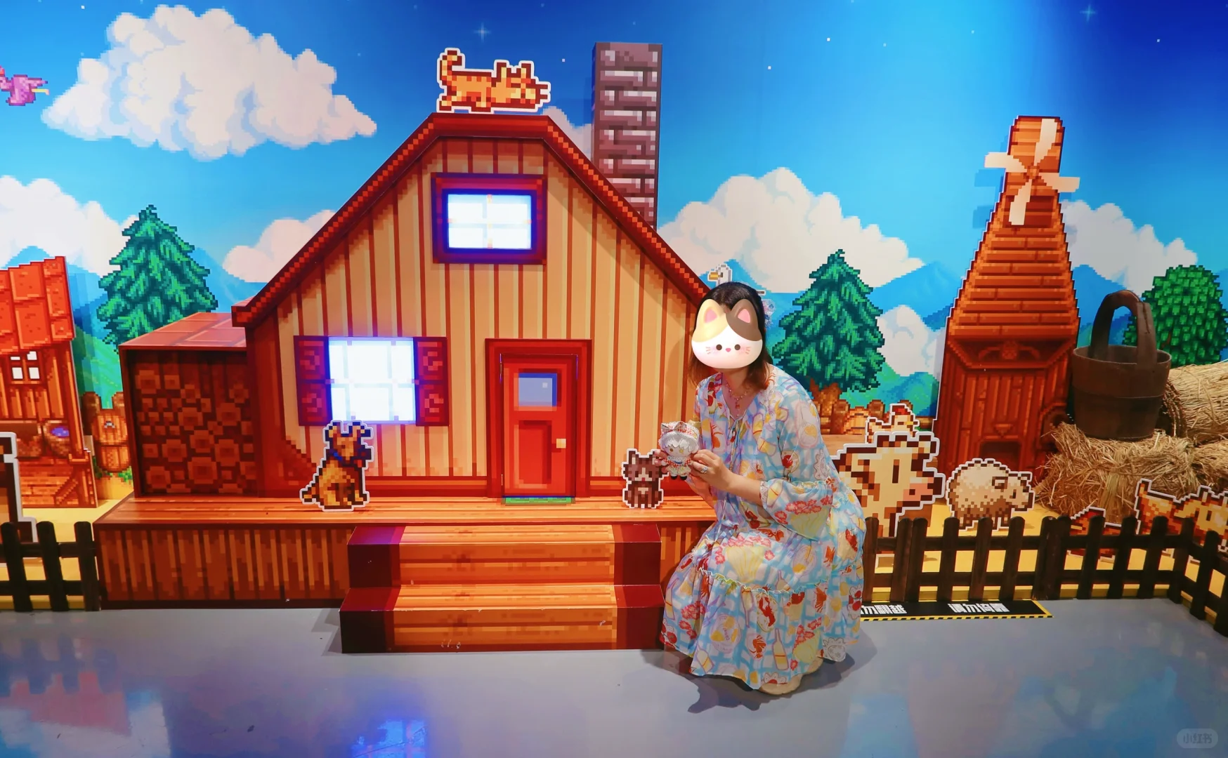 看看现实版星露谷展览会