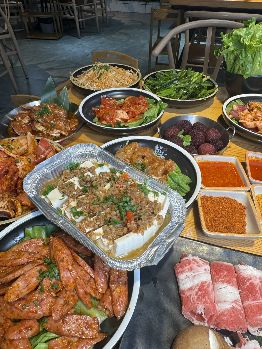 这家的烤五花肉绝了