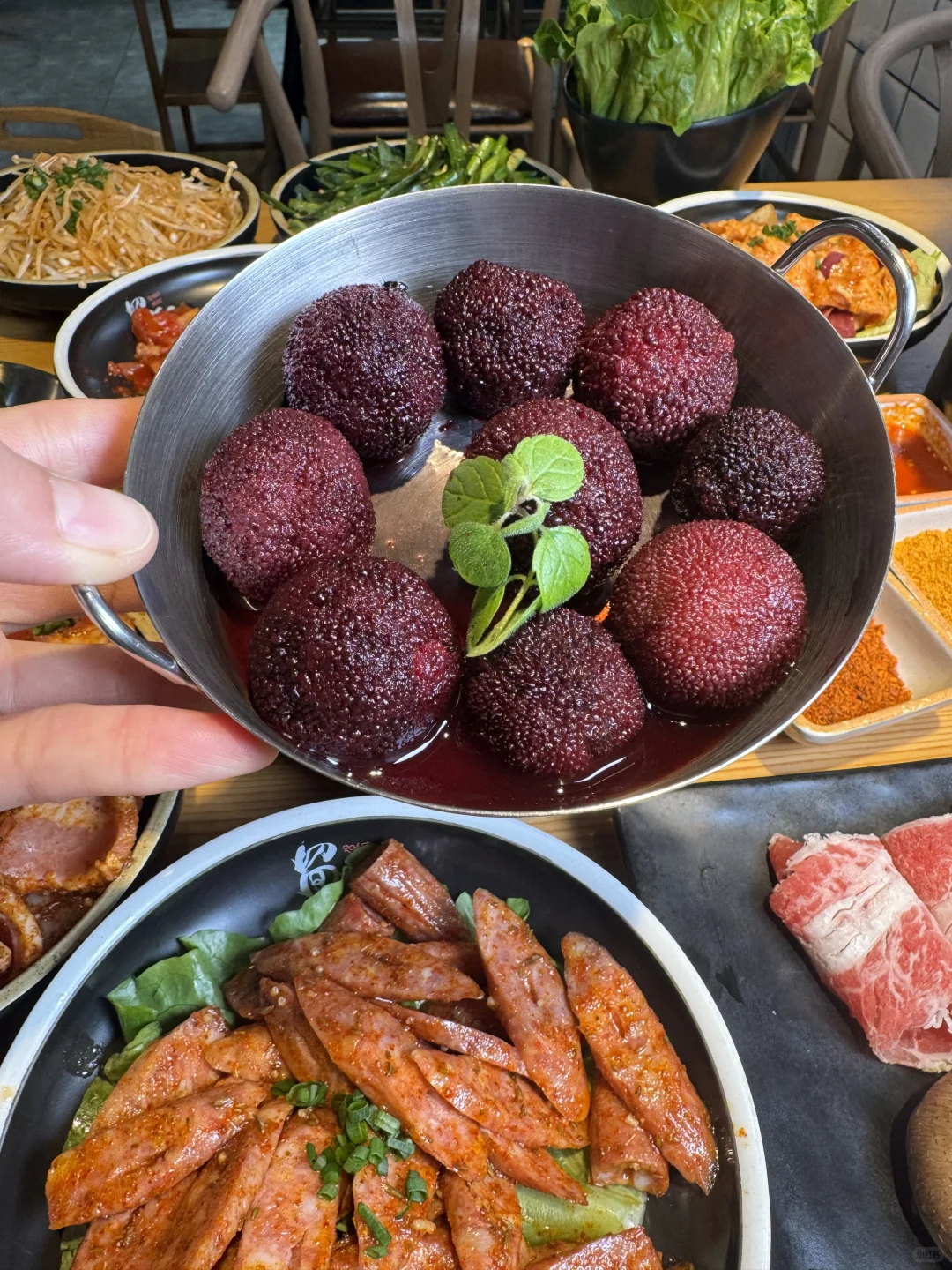 这家的烤五花肉绝了