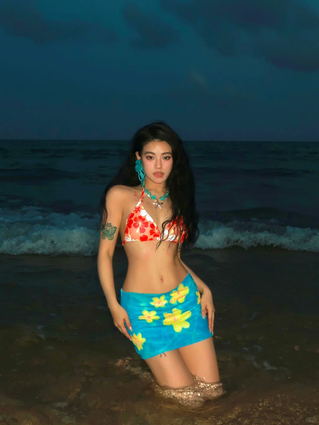 双人辣妹海边拍照灵感♪ ??和姐妹一起美?