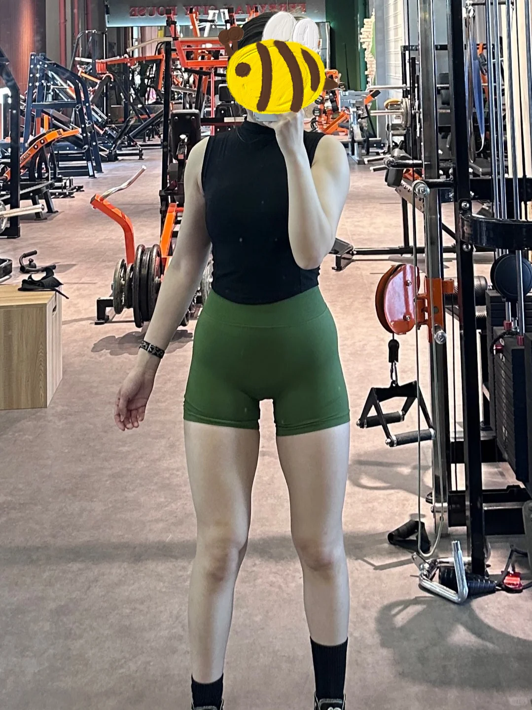 这件瑜伽裤很舒服