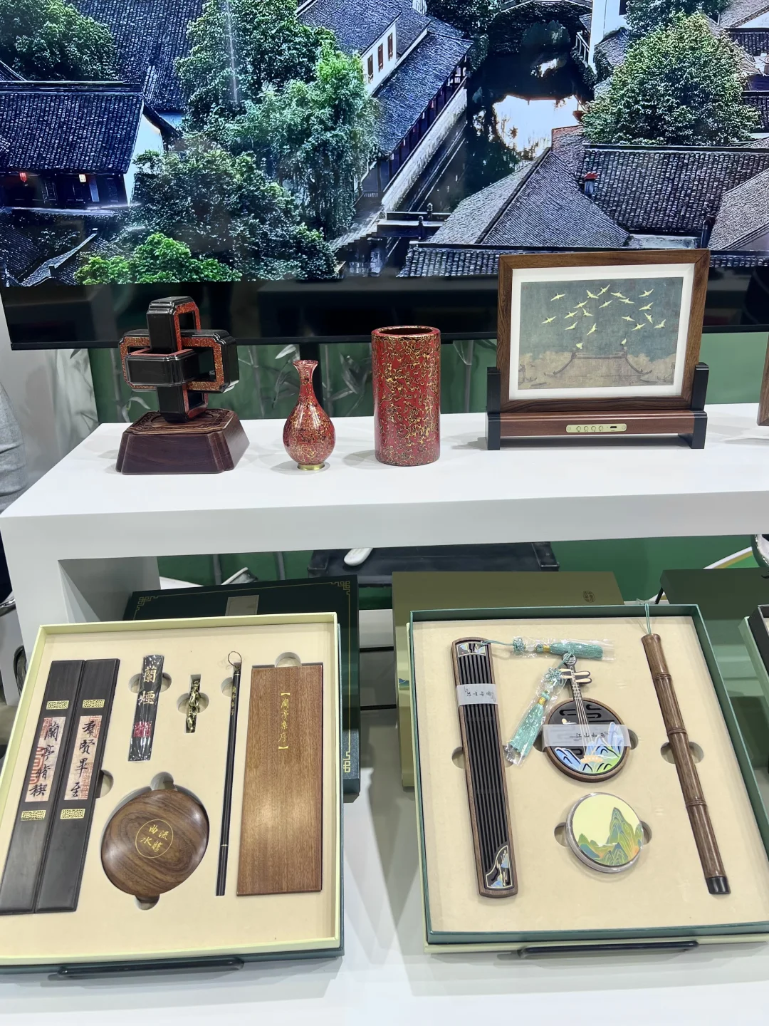 跟着绍兴文创来到了深圳展会！！！