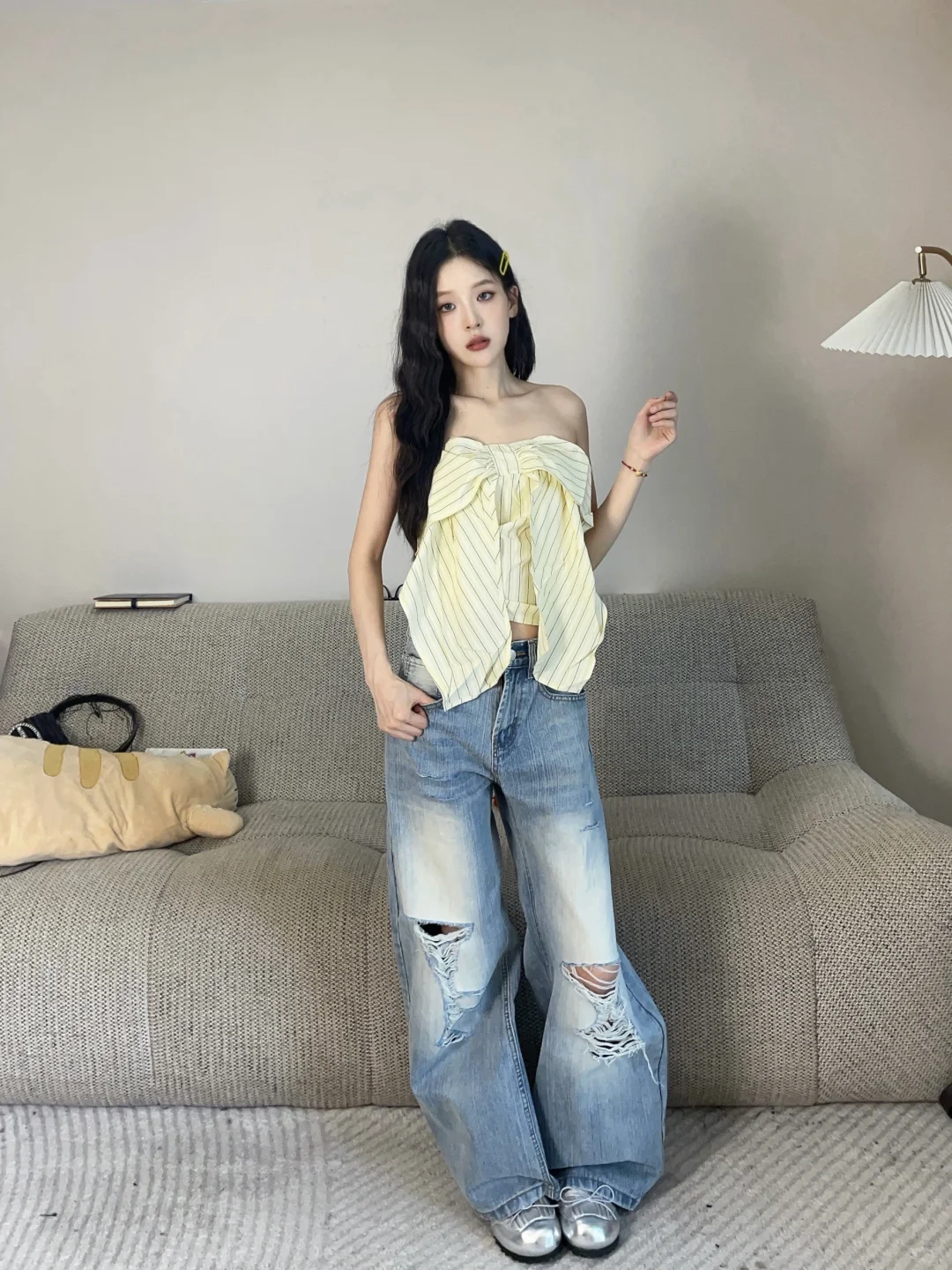 甜酷松弛感*夏天很难不爱滴辣妹子穿搭