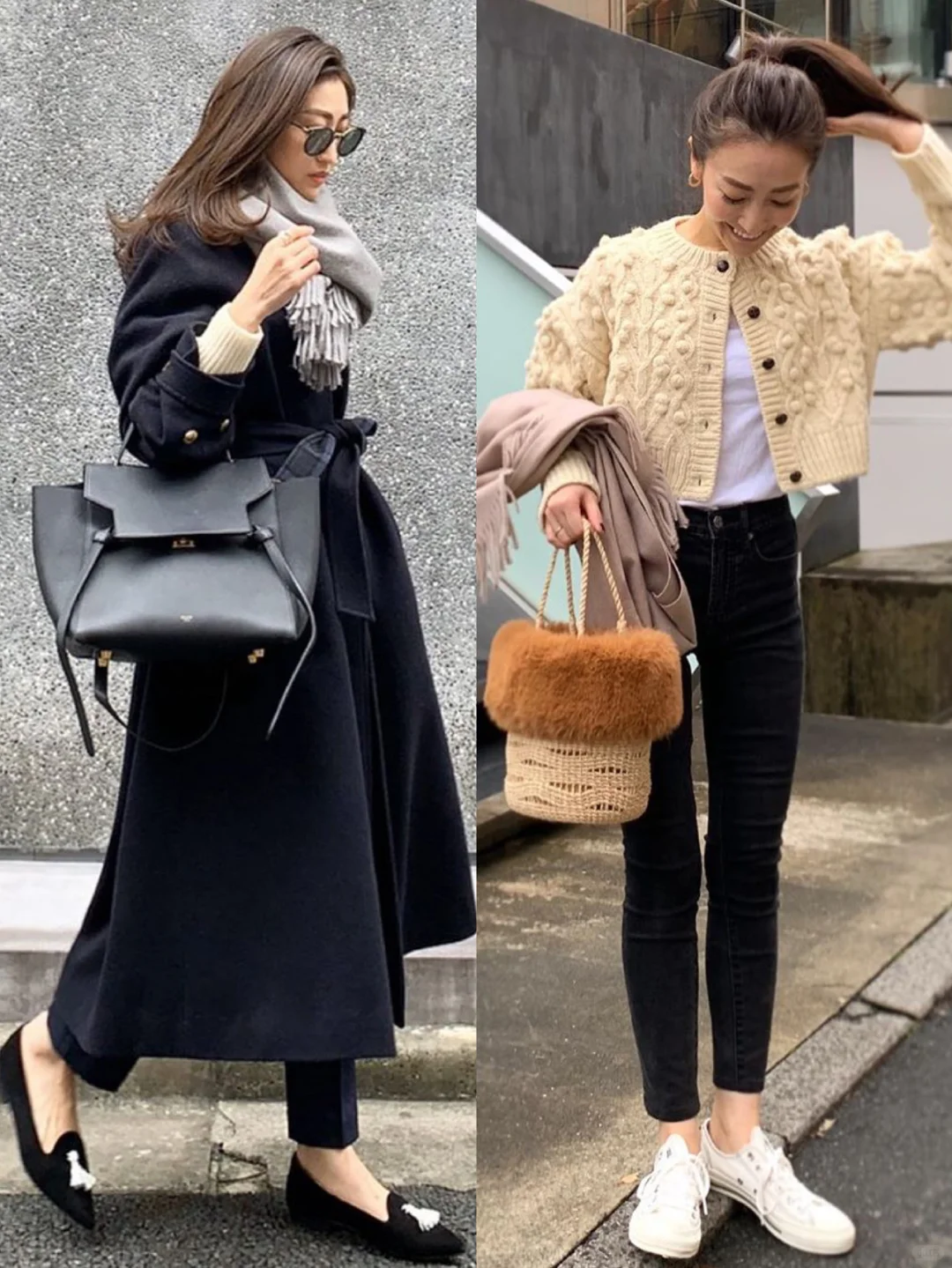 穿搭｜⚜️日本气质博主通勤上班族熟女街拍