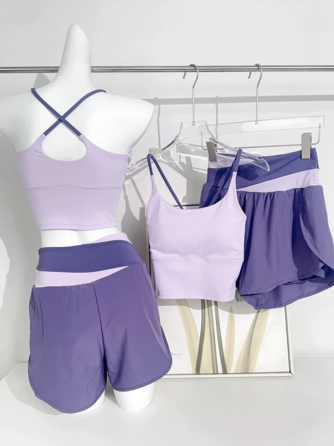 ?紫色瑜伽服的含金量谁懂啊！?23拿下～