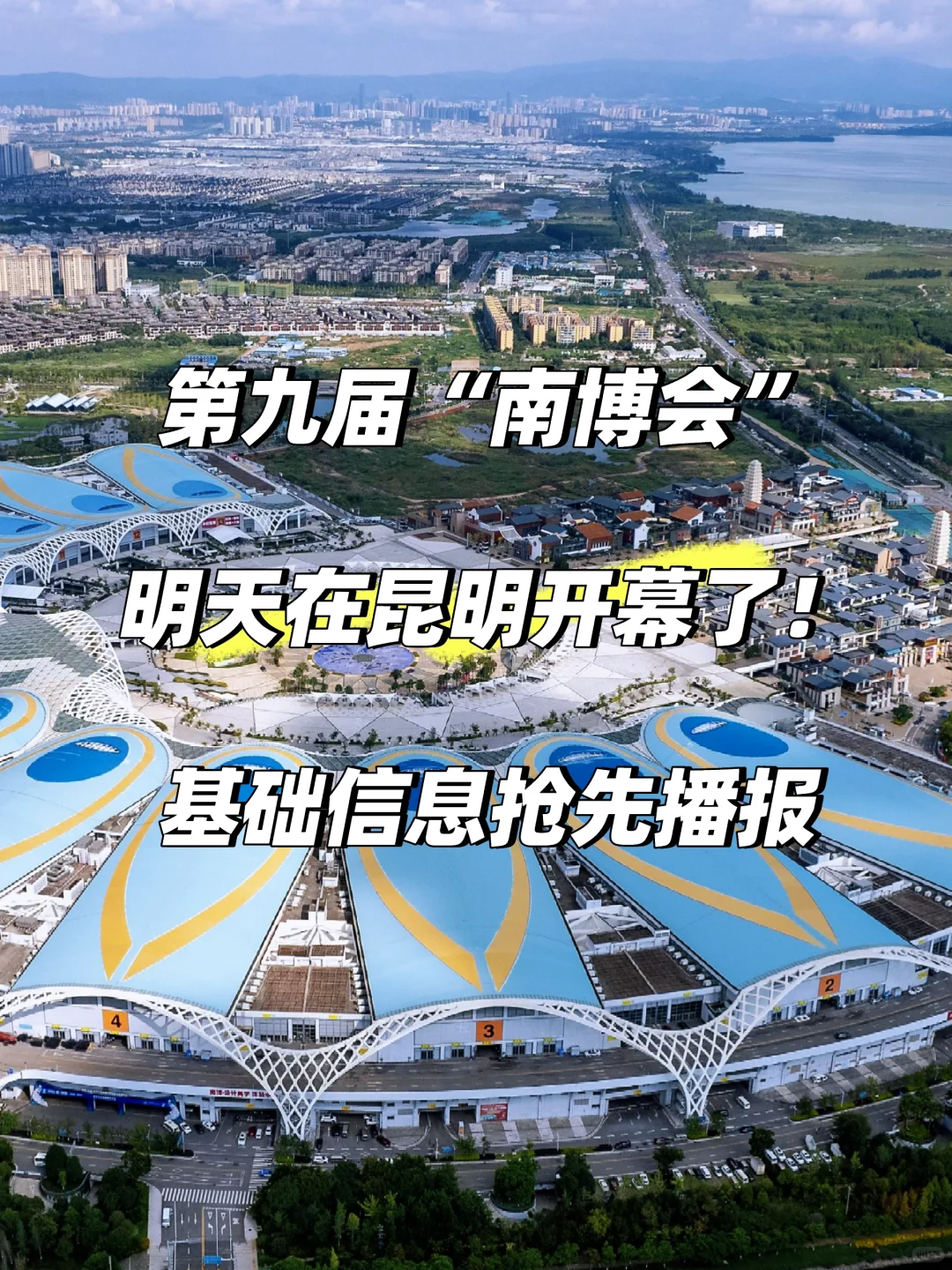 第九届“南博会”在昆明开幕了！