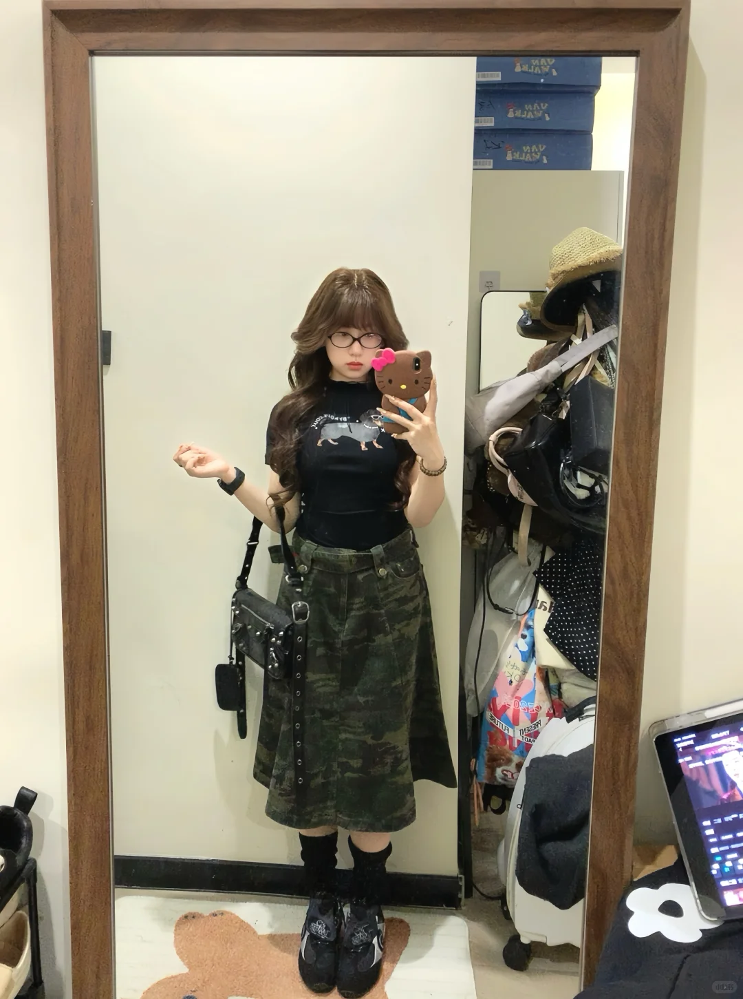 155/105?‍?outfit??不露腿辣妹搭配～