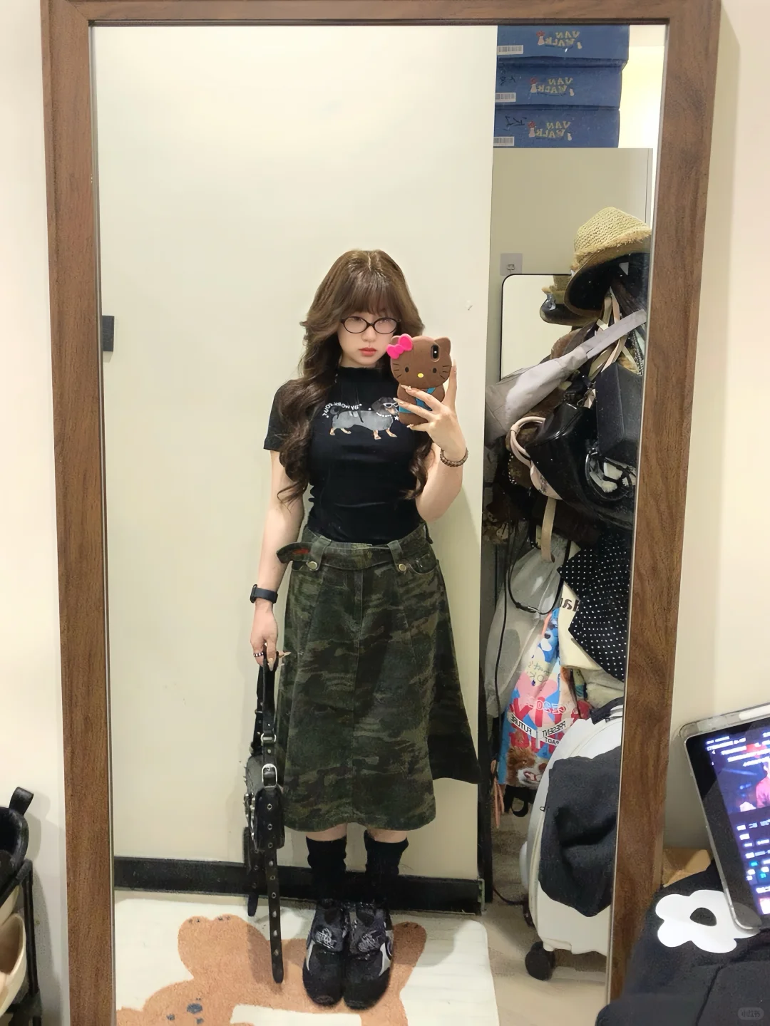 155/105?‍?outfit??不露腿辣妹搭配～