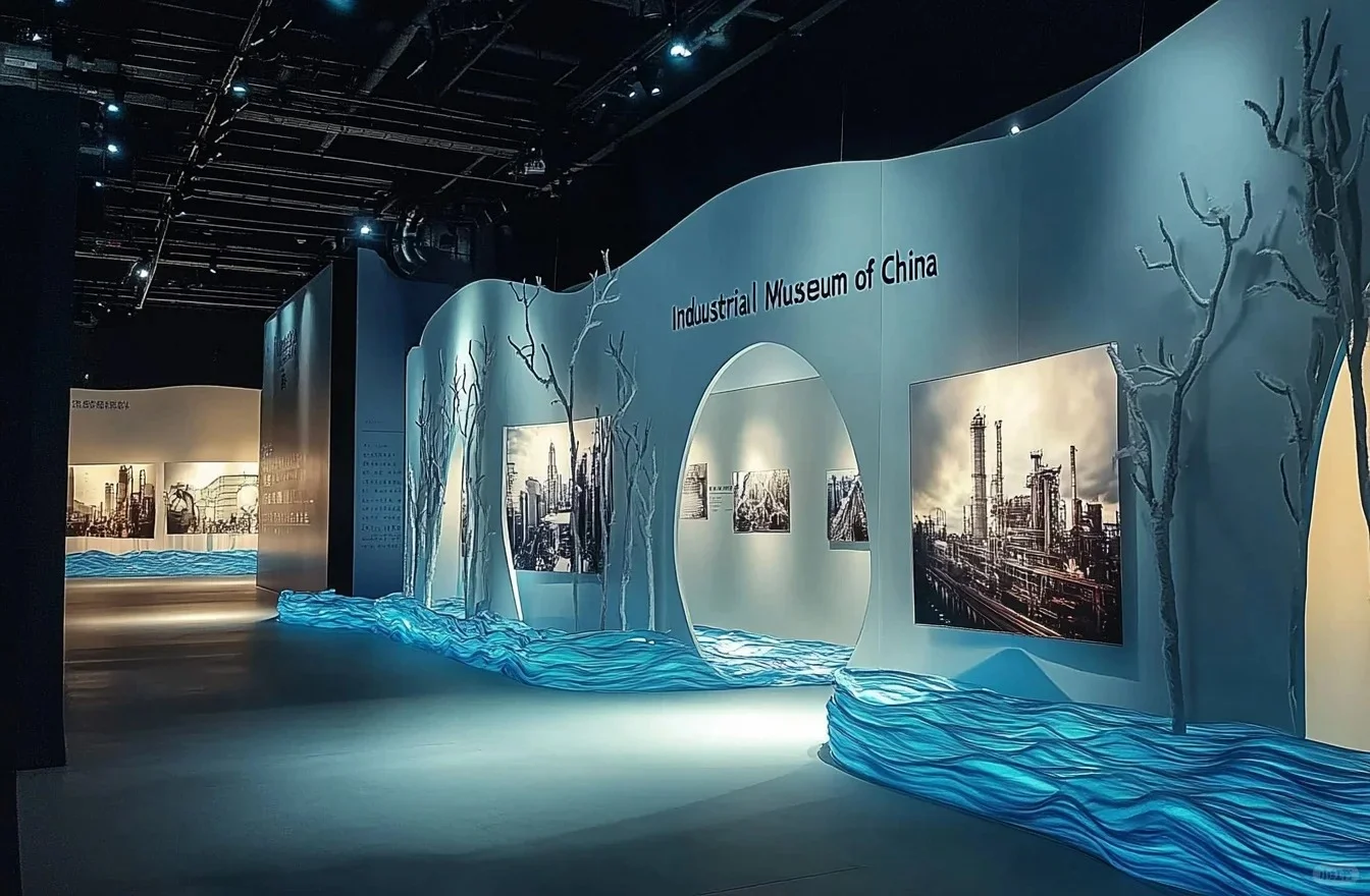 蓝光海浪·博物馆会展展陈设计