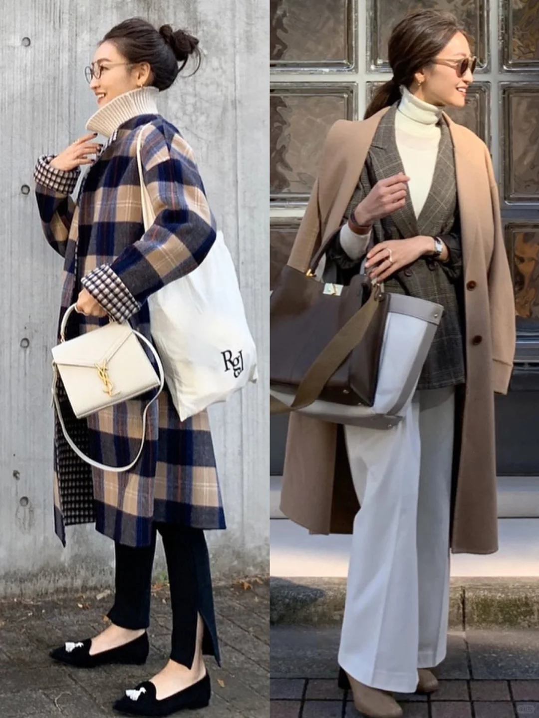 穿搭｜⚜️日本气质博主通勤上班族熟女街拍