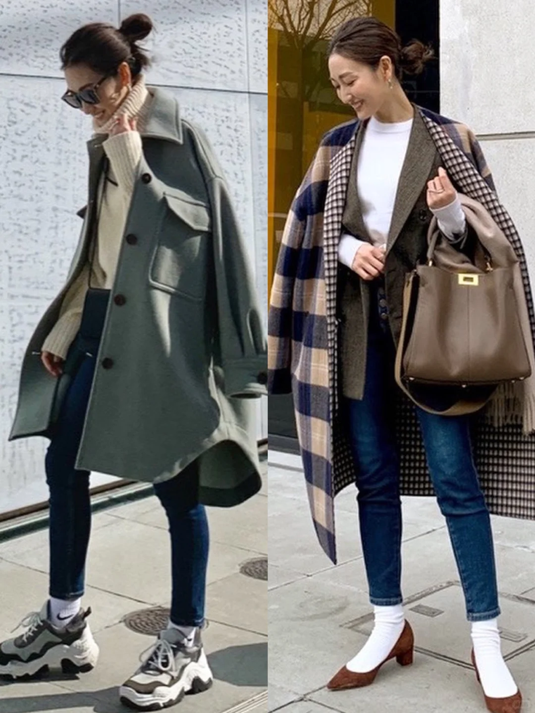 穿搭｜⚜️日本气质博主通勤上班族熟女街拍