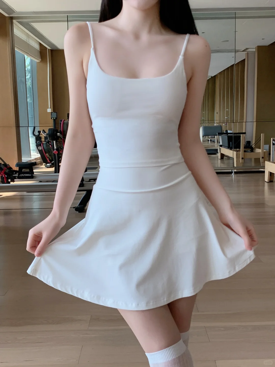 白月光瑜伽穿搭☁️刘亦菲都快冲‼️