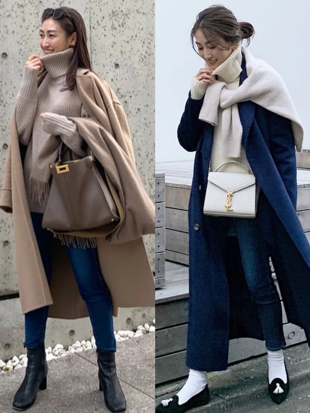 穿搭｜⚜️日本气质博主通勤上班族熟女街拍