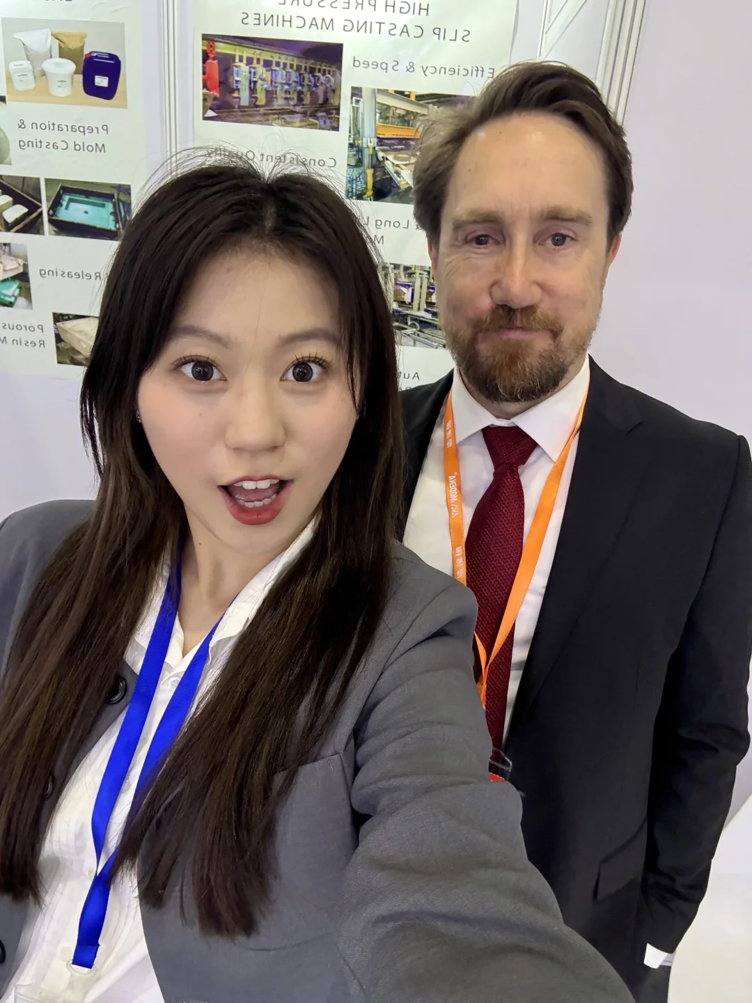 陶瓷展外国展位Day1 老板超温柔！?词汇积累