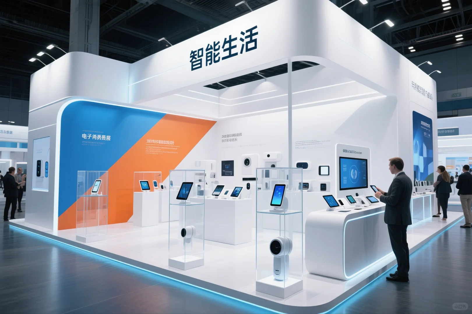 067｜AI-100套展台案例｜电子消费品行业