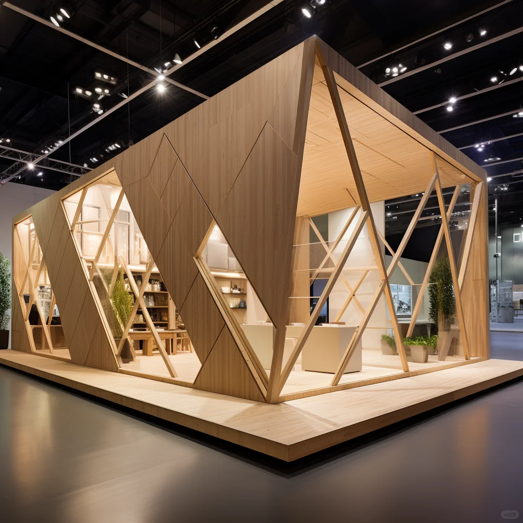 不一样的展台设计结构