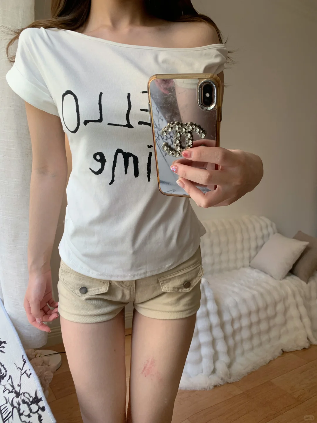 均价20?！Pdd美式辣妹甜酷风斜肩短袖合集！