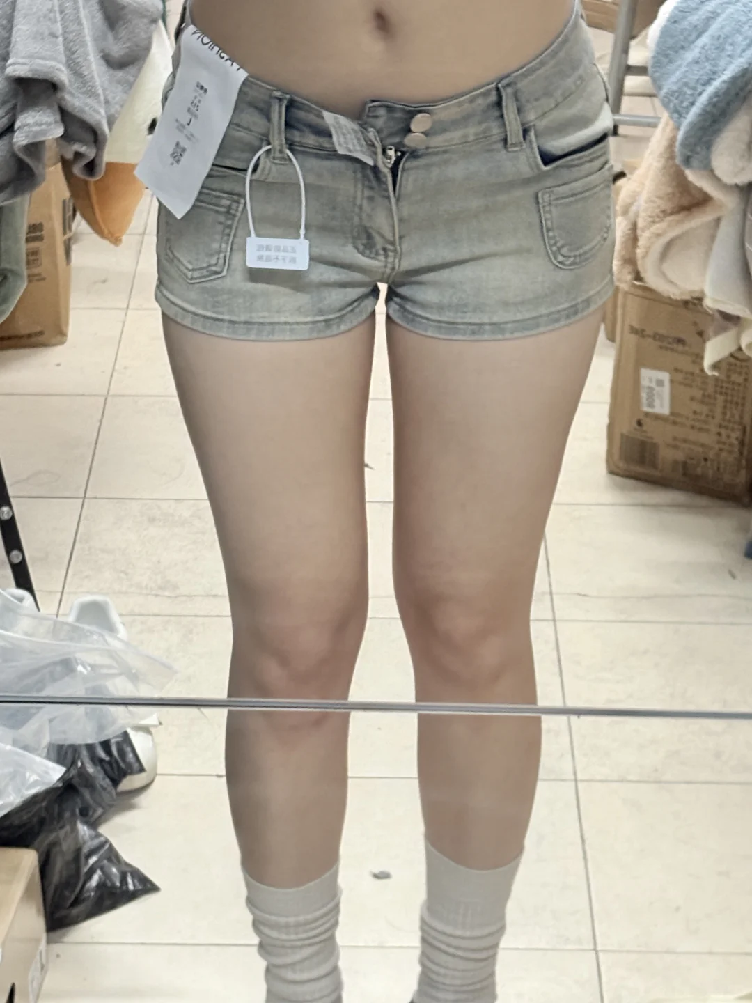 不是…大腿围55还是别尝试超短裤了