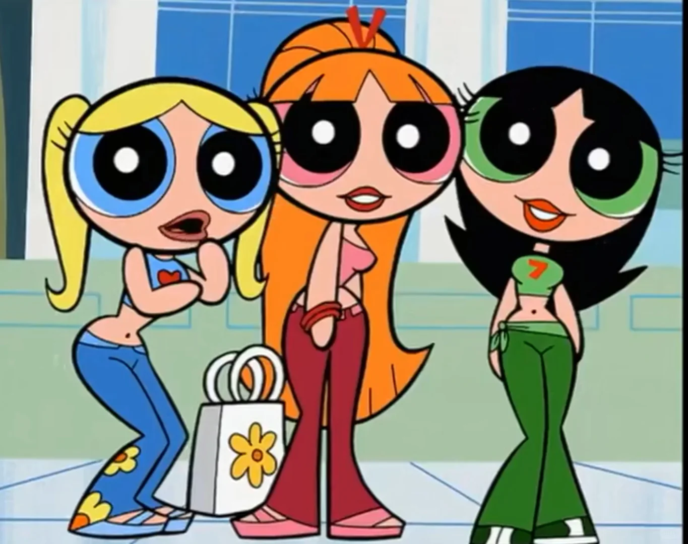 ?飞天小女警集体 变身 千禧辣妹?