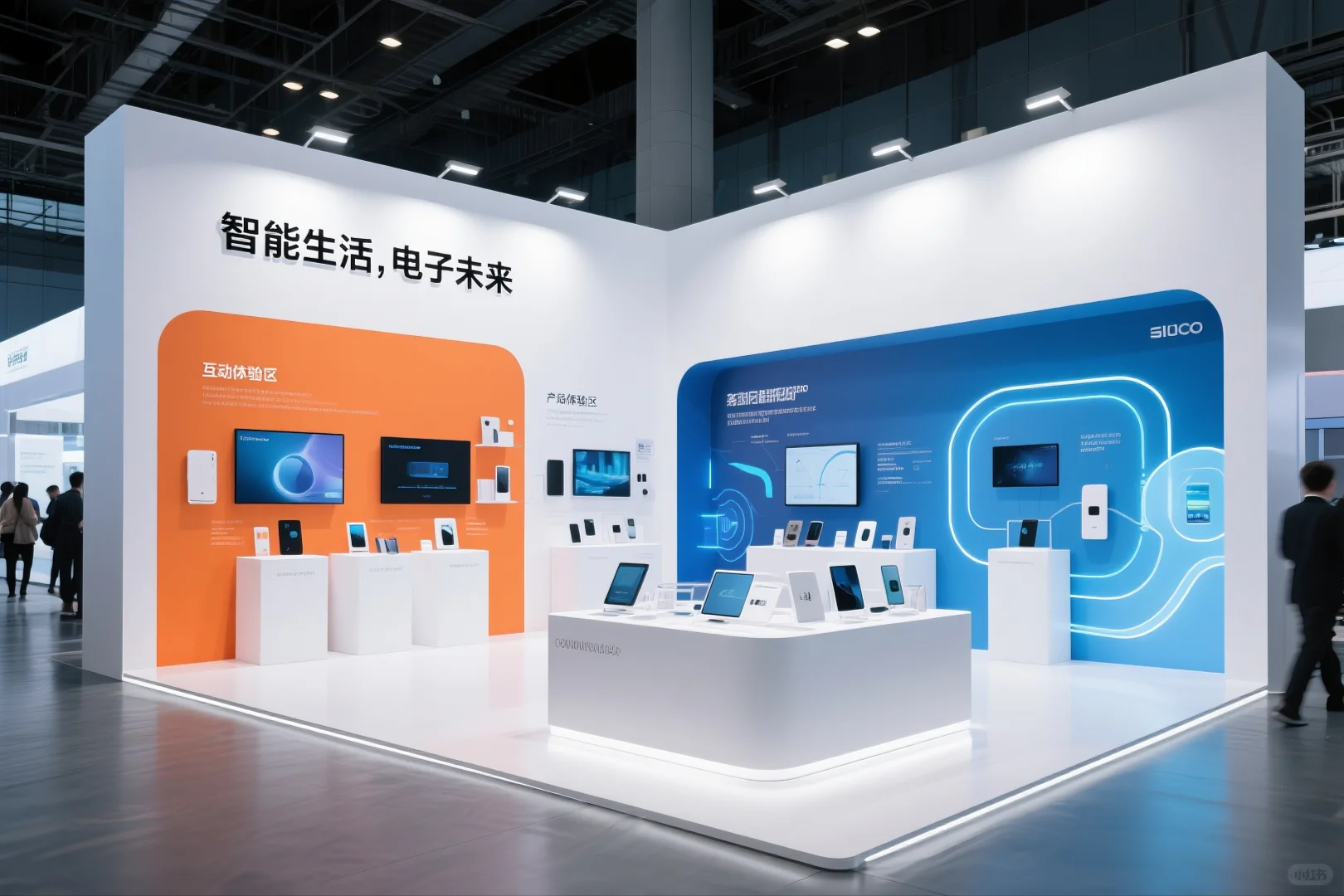 067｜AI-100套展台案例｜电子消费品行业