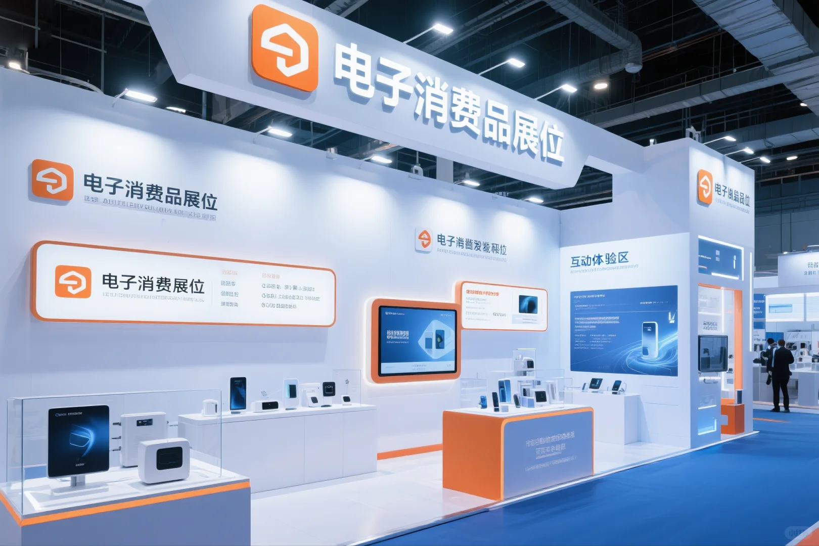 067｜AI-100套展台案例｜电子消费品行业