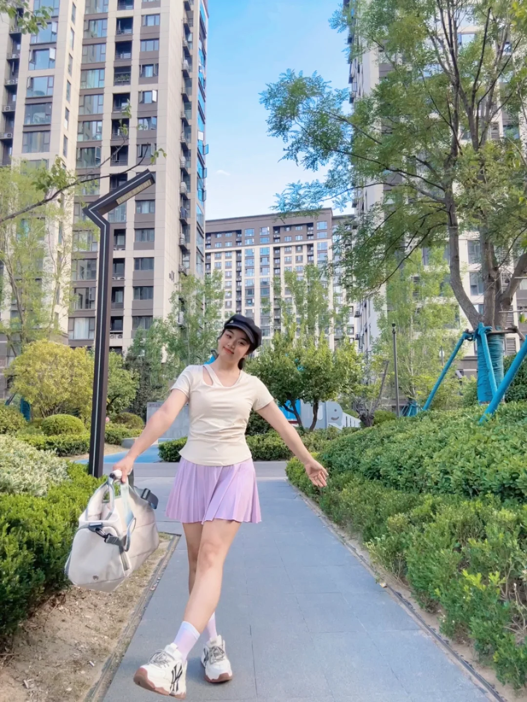 穿着这身去练瑜伽心情都愉悦了国货泰香了