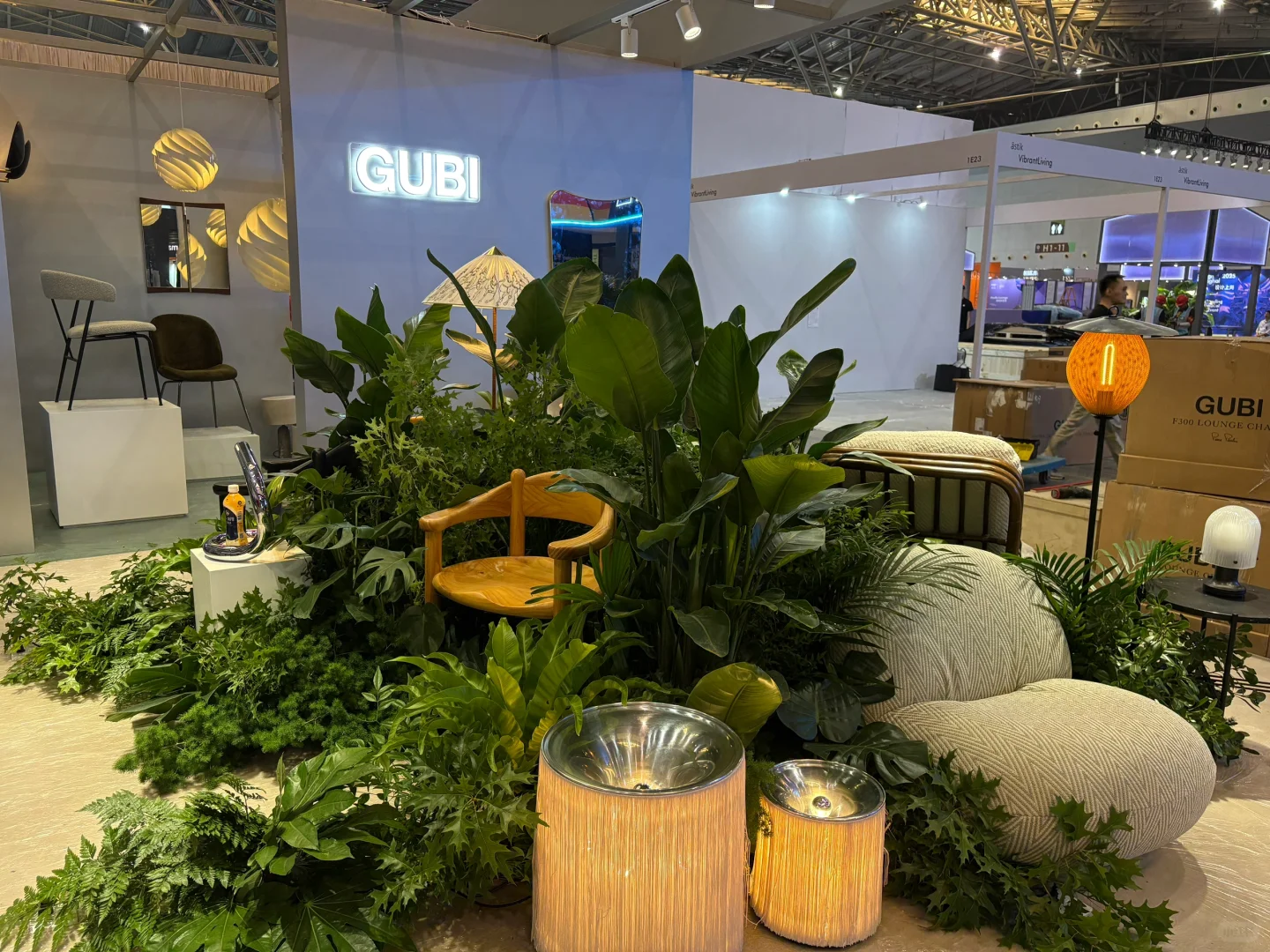 展会家具展绿植装饰