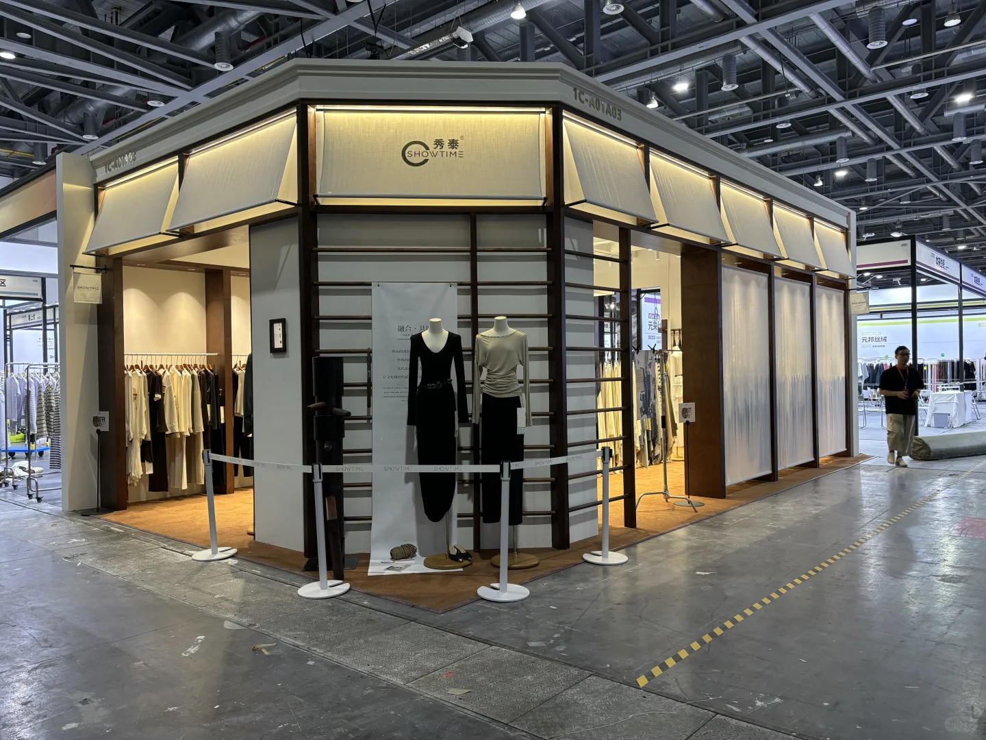 杭州面料展最美展台落地照