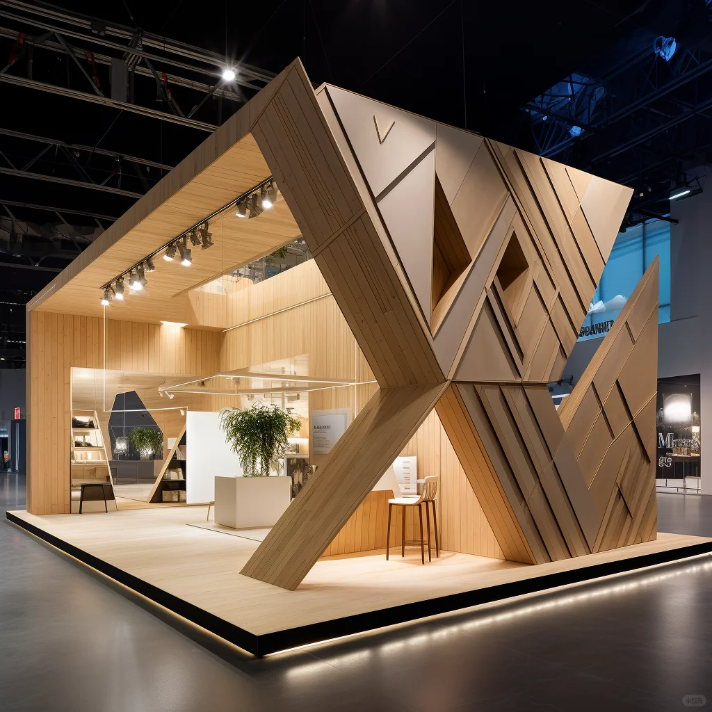 不一样的展台设计结构