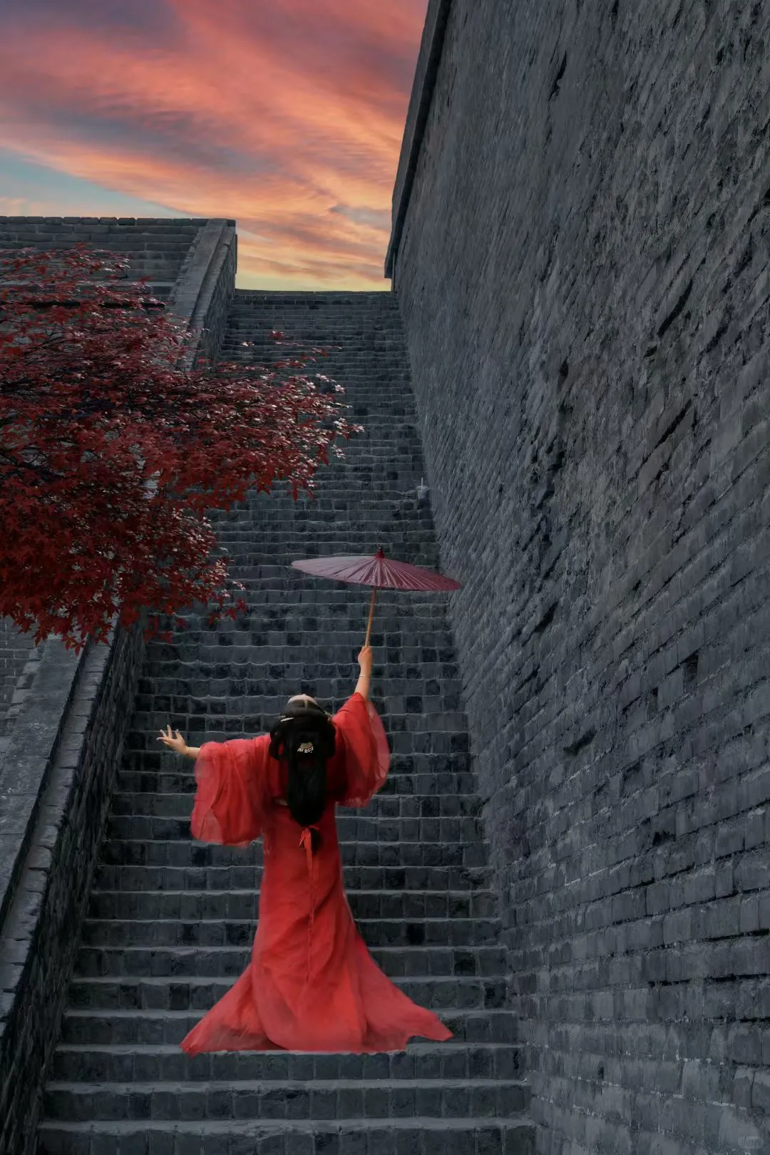 城墙战袍被群嘲？？成片美到窒息??