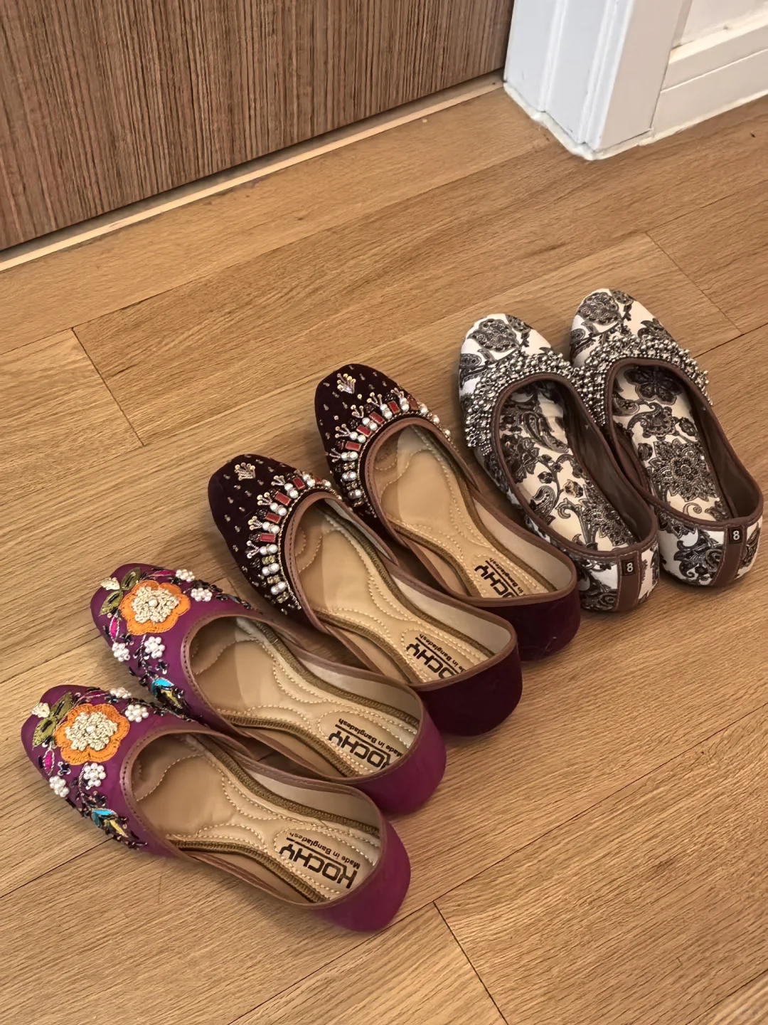 在南亚博览会买到了真皮底鞋子