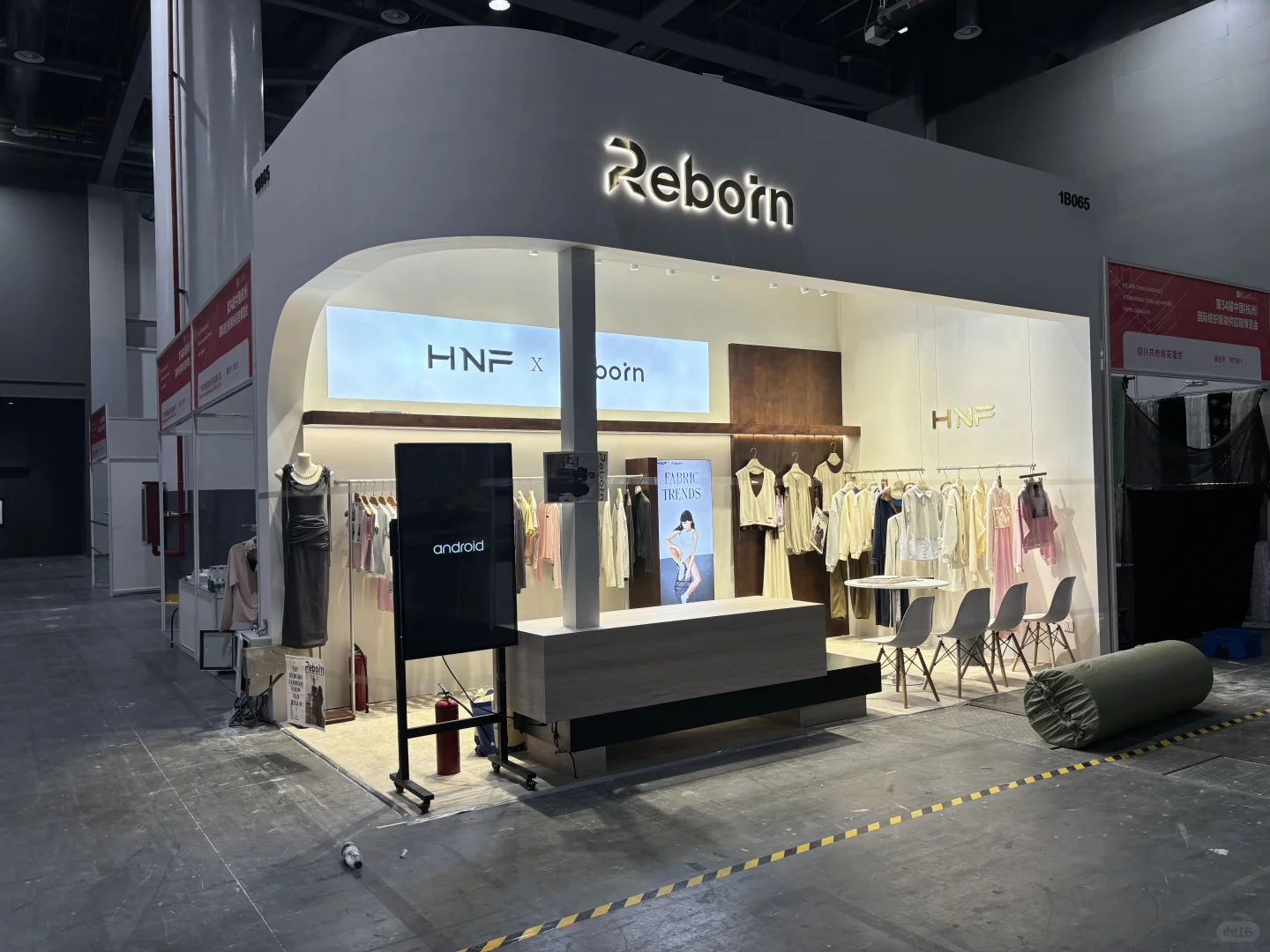 杭州面料展最美展台落地照