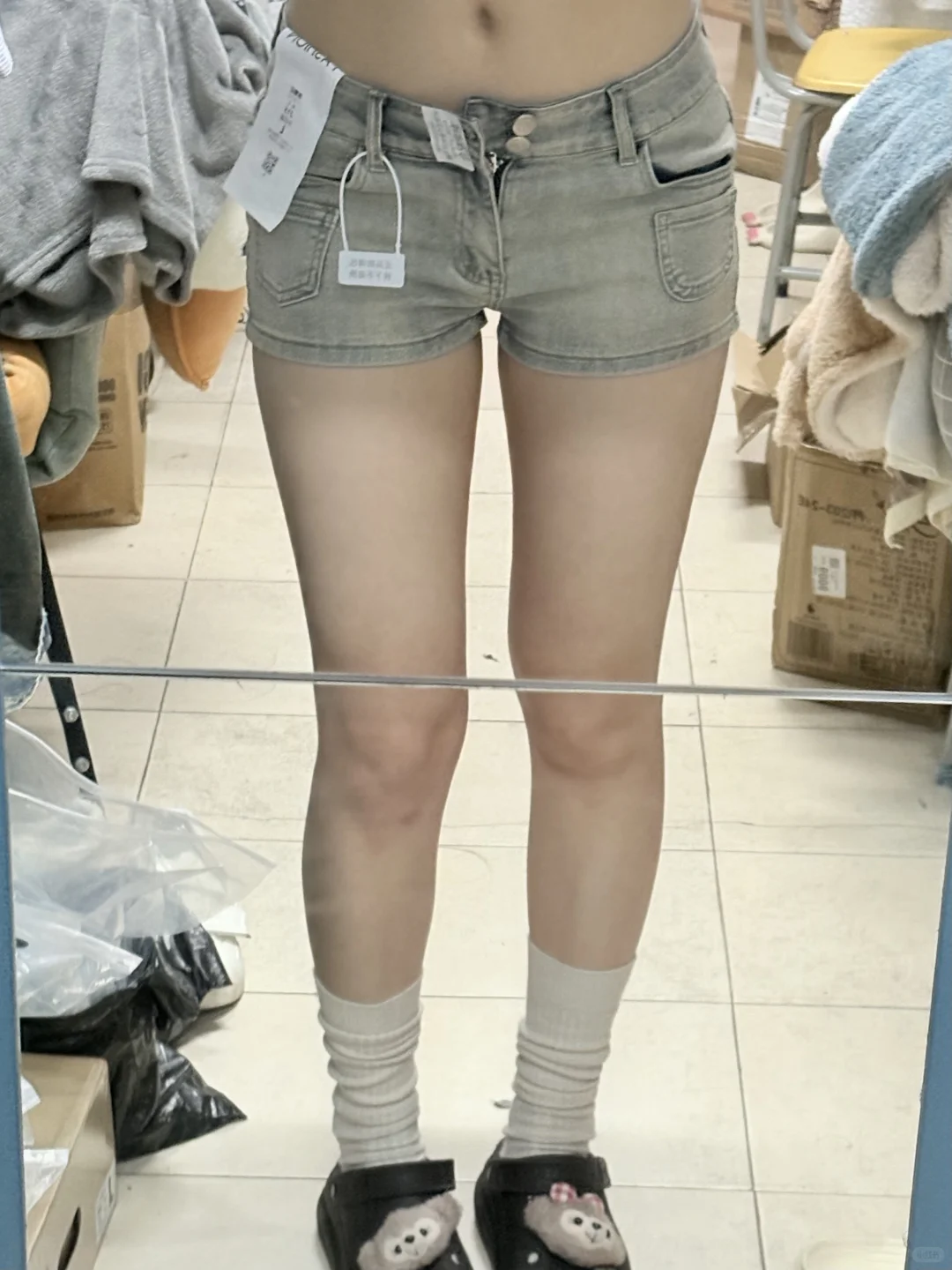 不是…大腿围55还是别尝试超短裤了