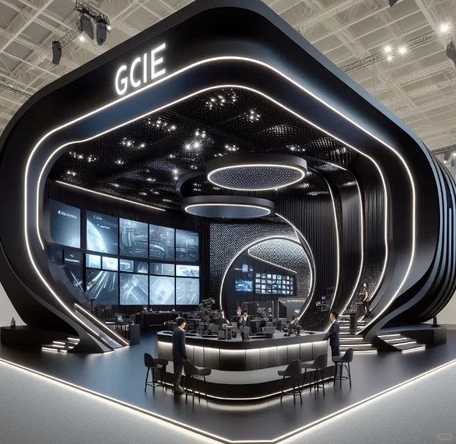 【展台设计搭建】人工智能展台设计分享